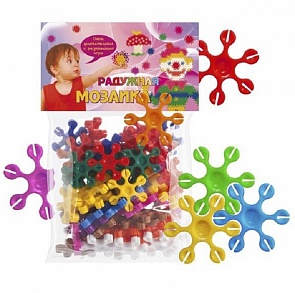 Мозаика радужная 70 деталей (Биплант, 11031)